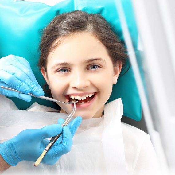 Viewed,Oral,Hygiene.,Child,To,The,Dentist.,Child,In,The